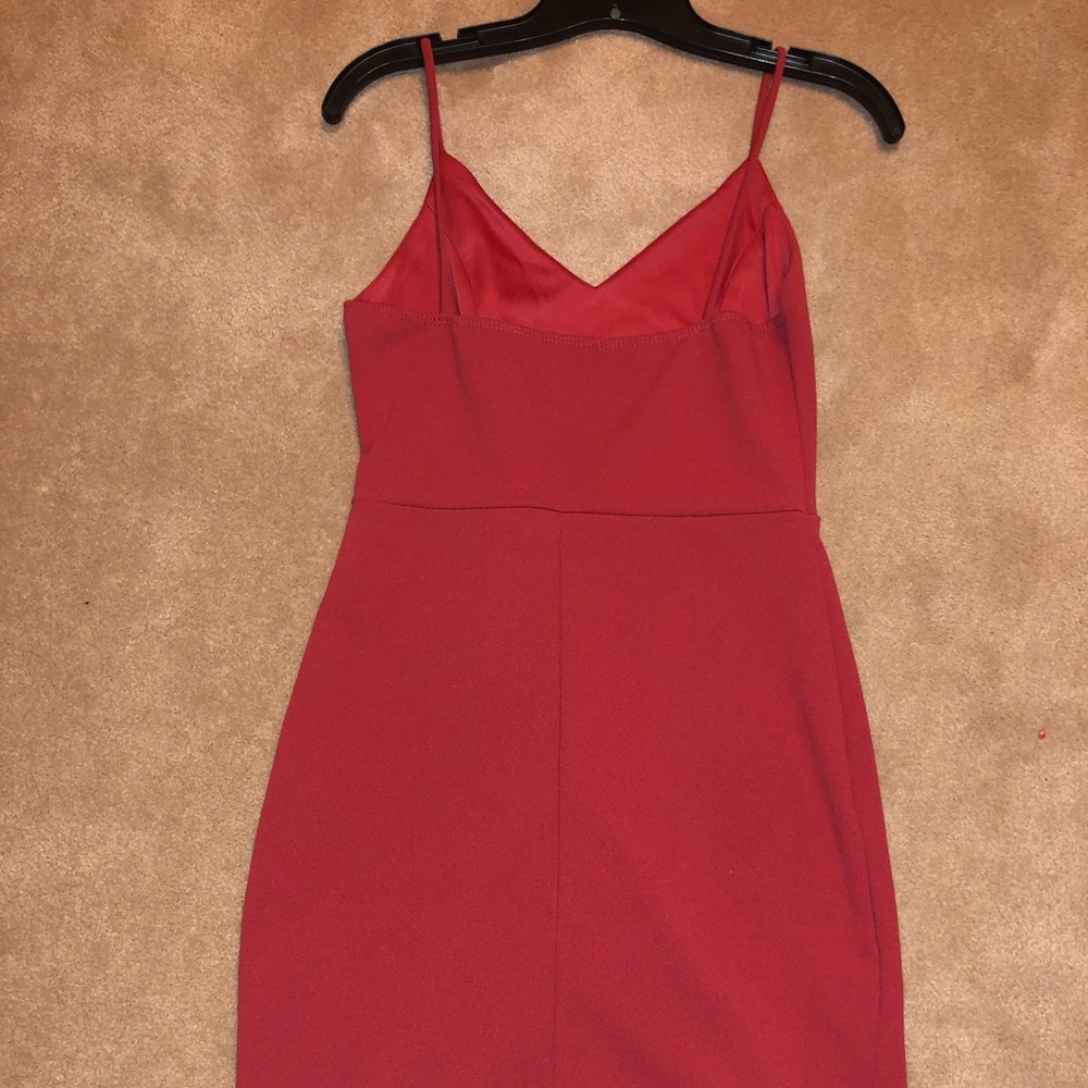 NWOT Red Rust Sleeveless Dress - Picture 3 of 5